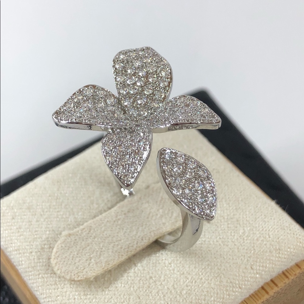 S925 Sterling Silver Adjustable Ring - Picture 7 of 10